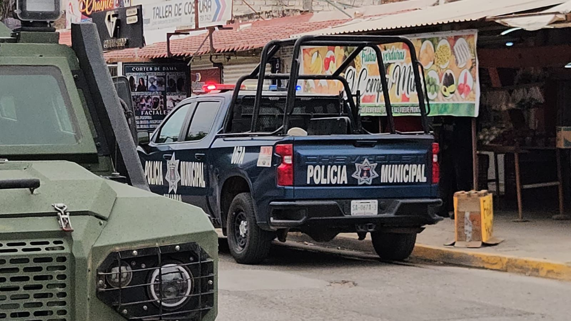 Balacera en Barbería Deja al Menos Una Persona Lesionada en Sindicatura de Costa Rica, Sinaloa